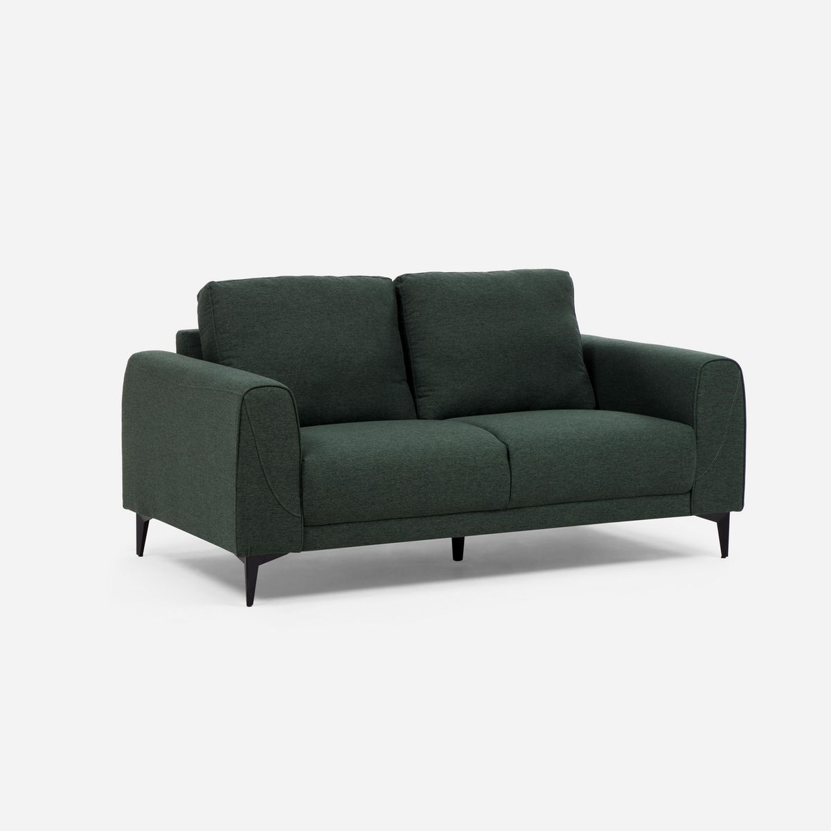 ROSEN - Sofá 2 cuerpos Padua 168x86x95 cm Verde