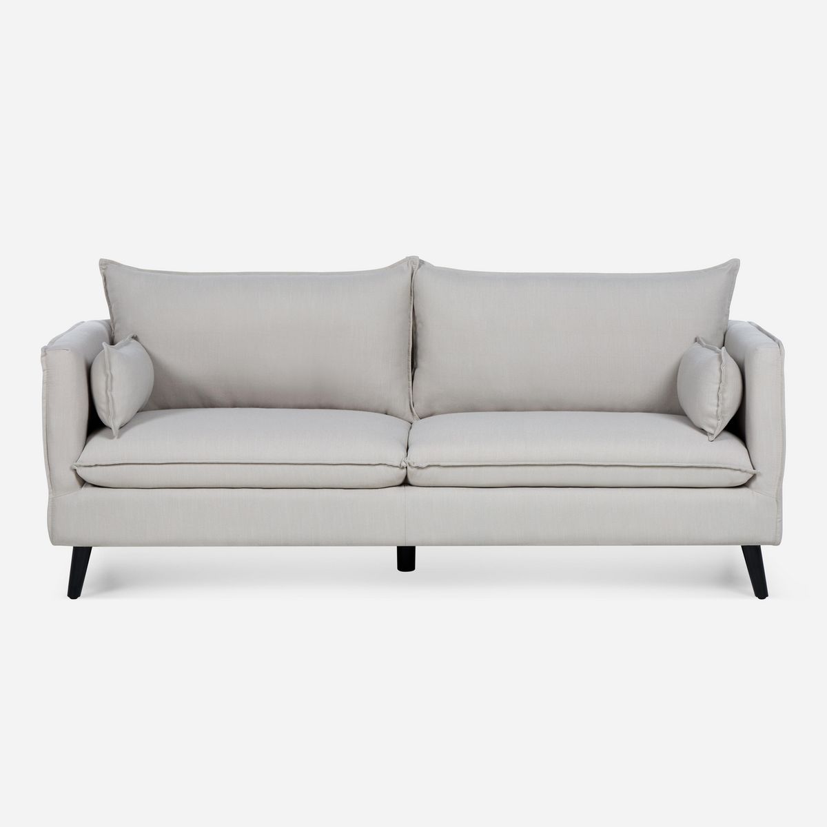 ROSEN - Sofá 3 cuerpos Tain 196x81x86 cm Beige