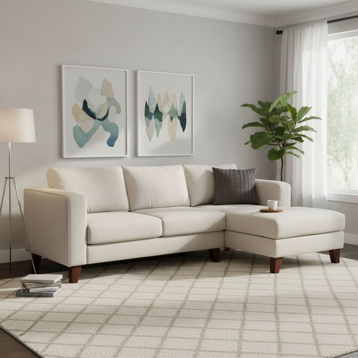 ROSEN - Seccional Parma derecho tela Natural