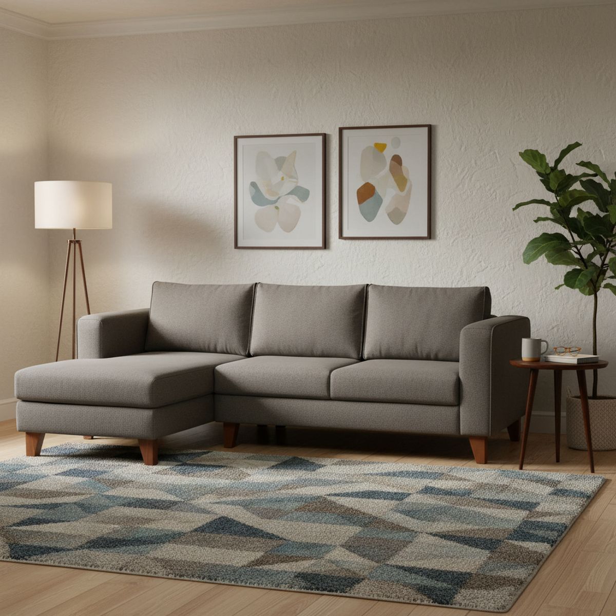 ROSEN - Seccional Parma izquierdo tela Topo