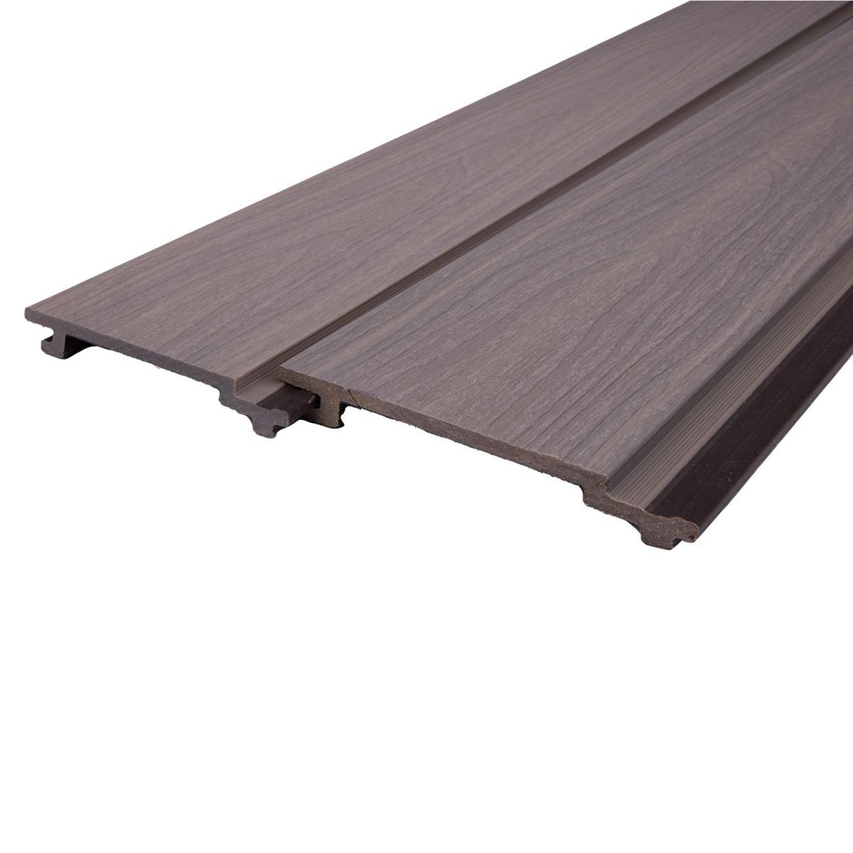 GRUPO CUBICO - Revestimiento Siding Wpc 0,15X2,9 Metros Antique Modelo Rew101