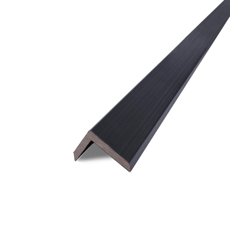 GRUPO CUBICO - Angulo Exterior Coextruido Wpc 0,06X2,9 Metros Negro