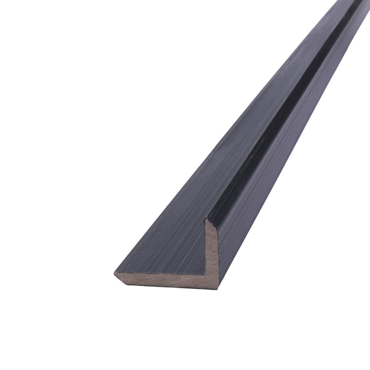 GRUPO CUBICO - Angulo Exterior Coextruido Wpc 0,06X2,9 Metros Negro