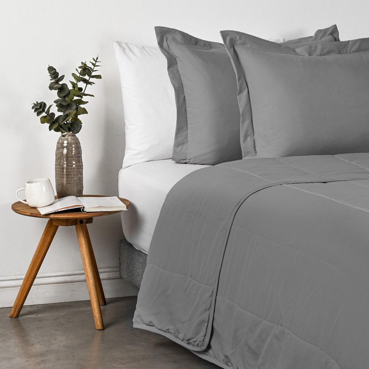 CANNON - Cubrecama 2 plazas Marengo Gris 