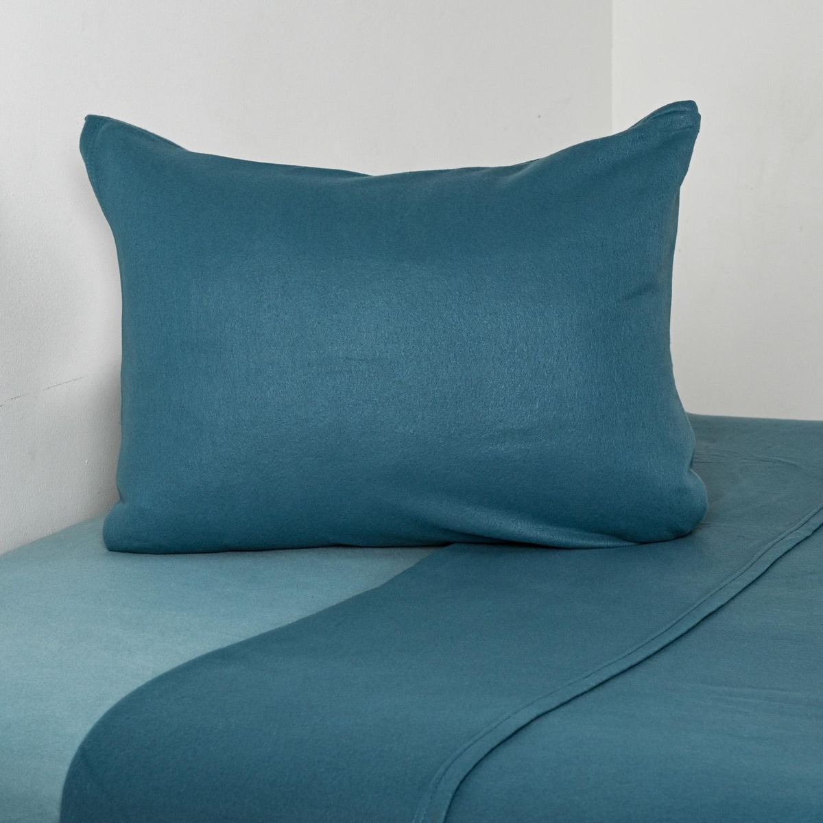 CANNON - Sábana Menta 1.5 plazas Verde