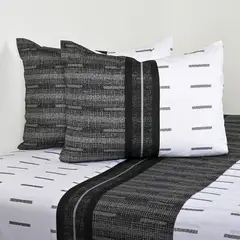 CANNON - Sabana Vias Negro 2 plazas 144 Hilos Negro