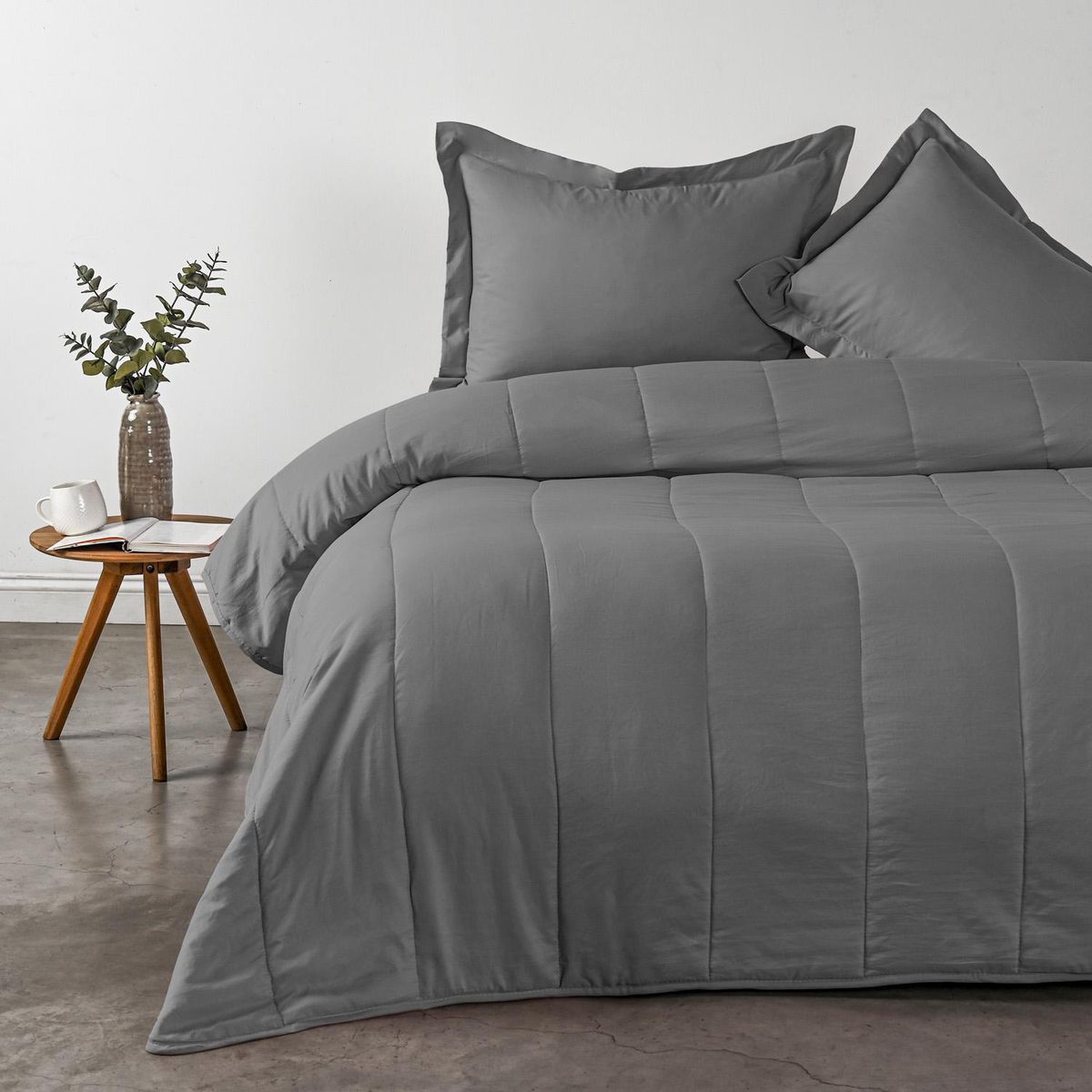 CANNON - Cubrecama King Marengo Gris 