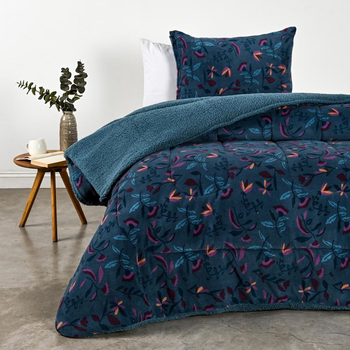 CANNON - Plumón 1.5 plazas Antrophy Azul 