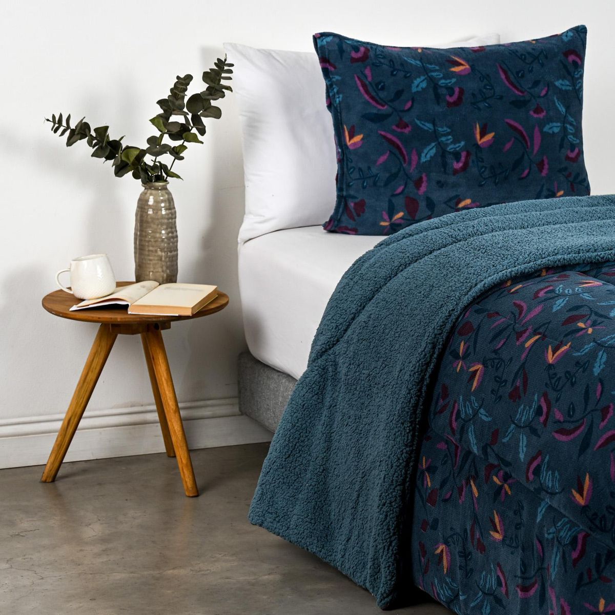 CANNON - Plumón 1.5 plazas Antrophy Azul 