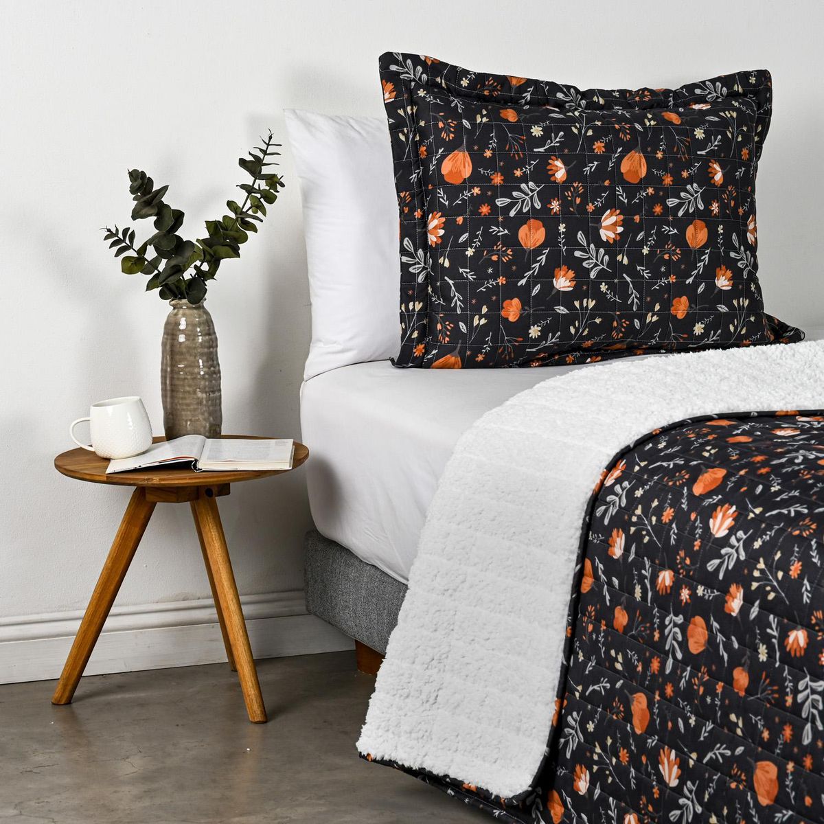 CANNON - Quilt 1.5 plazas Reiny Negro