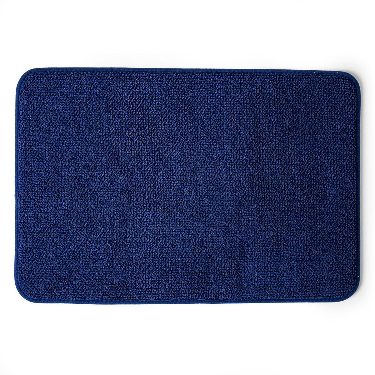 CANNON - Piso de Baño Chenille Foam 40x60 cm Poliéster Azul