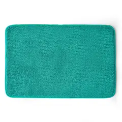 CANNON - Piso de Baño Chenille Foam 40x60 cm Poliéster Turquesa