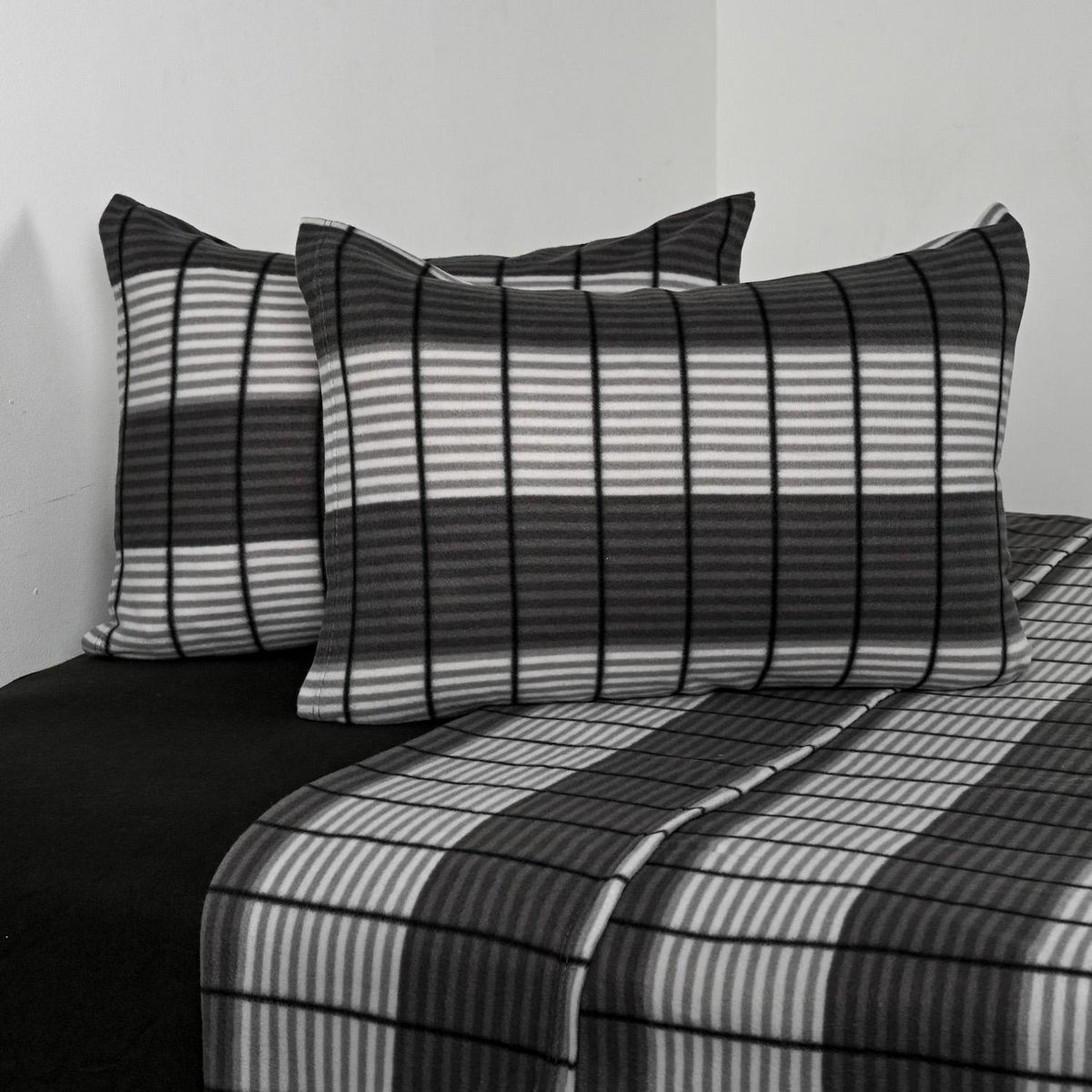 CANNON - Sábana Escocia 2 plazas Gris