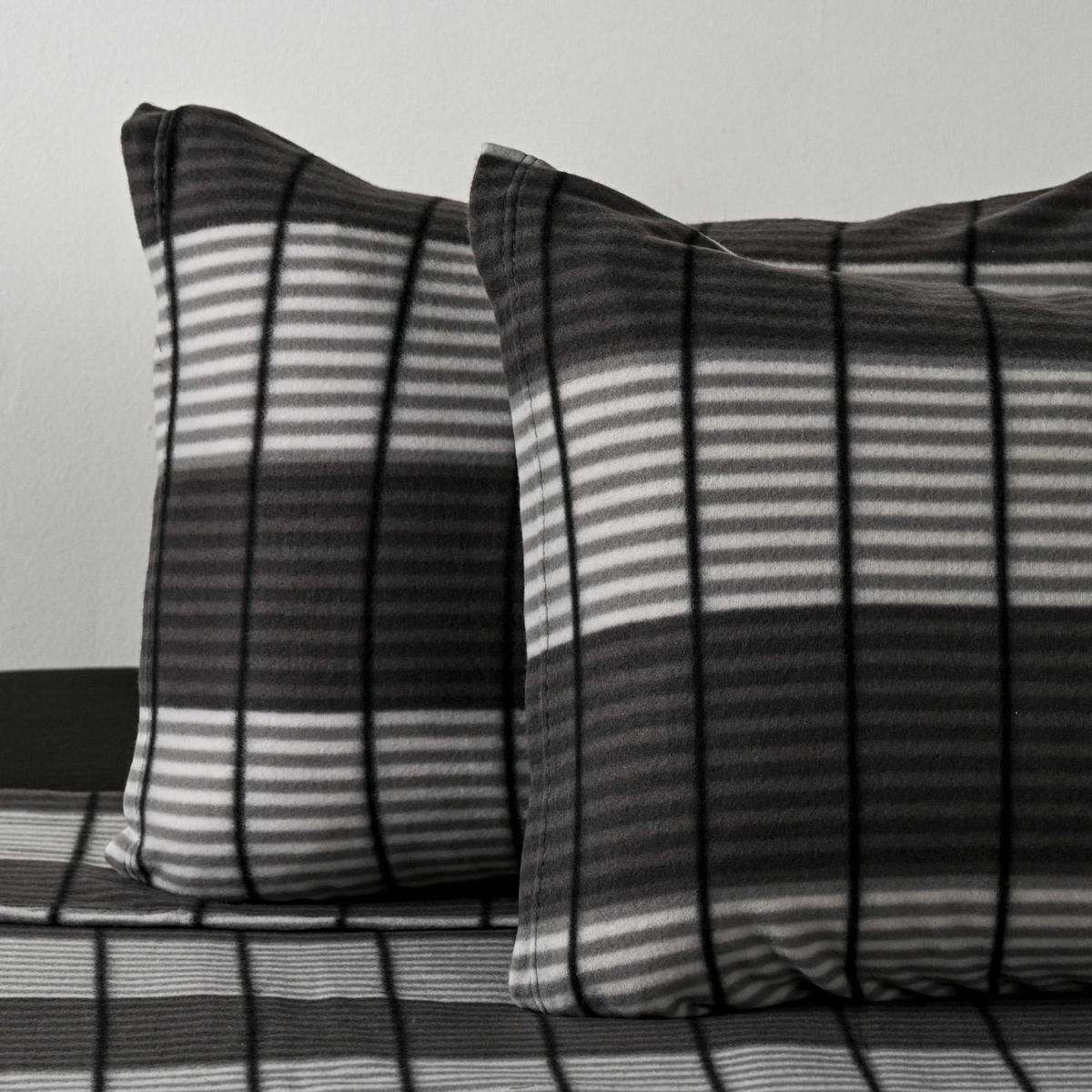 CANNON - Sábana Escocia 2 plazas Gris