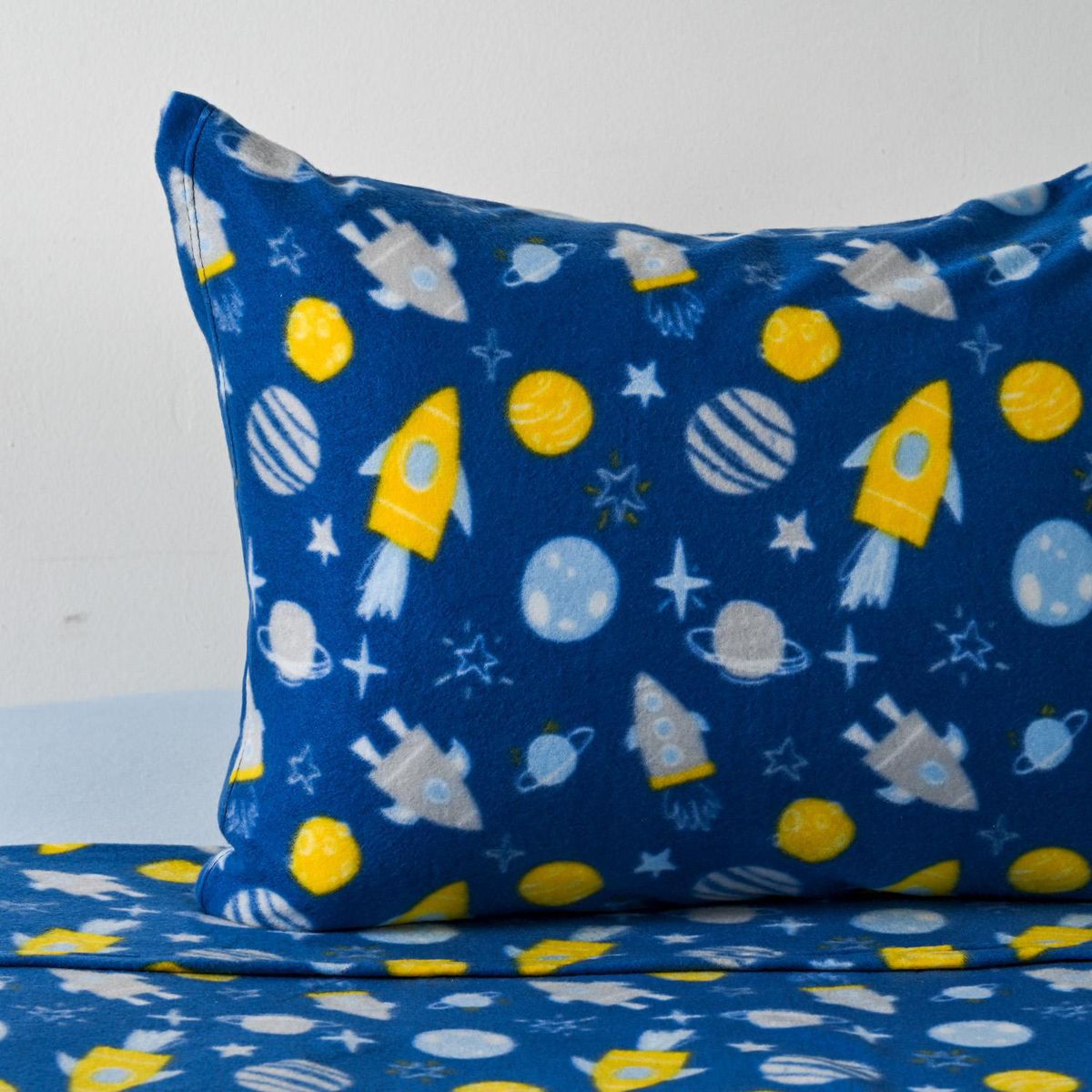 CANNON - Sábana Planetas 1.5 plazas Azul