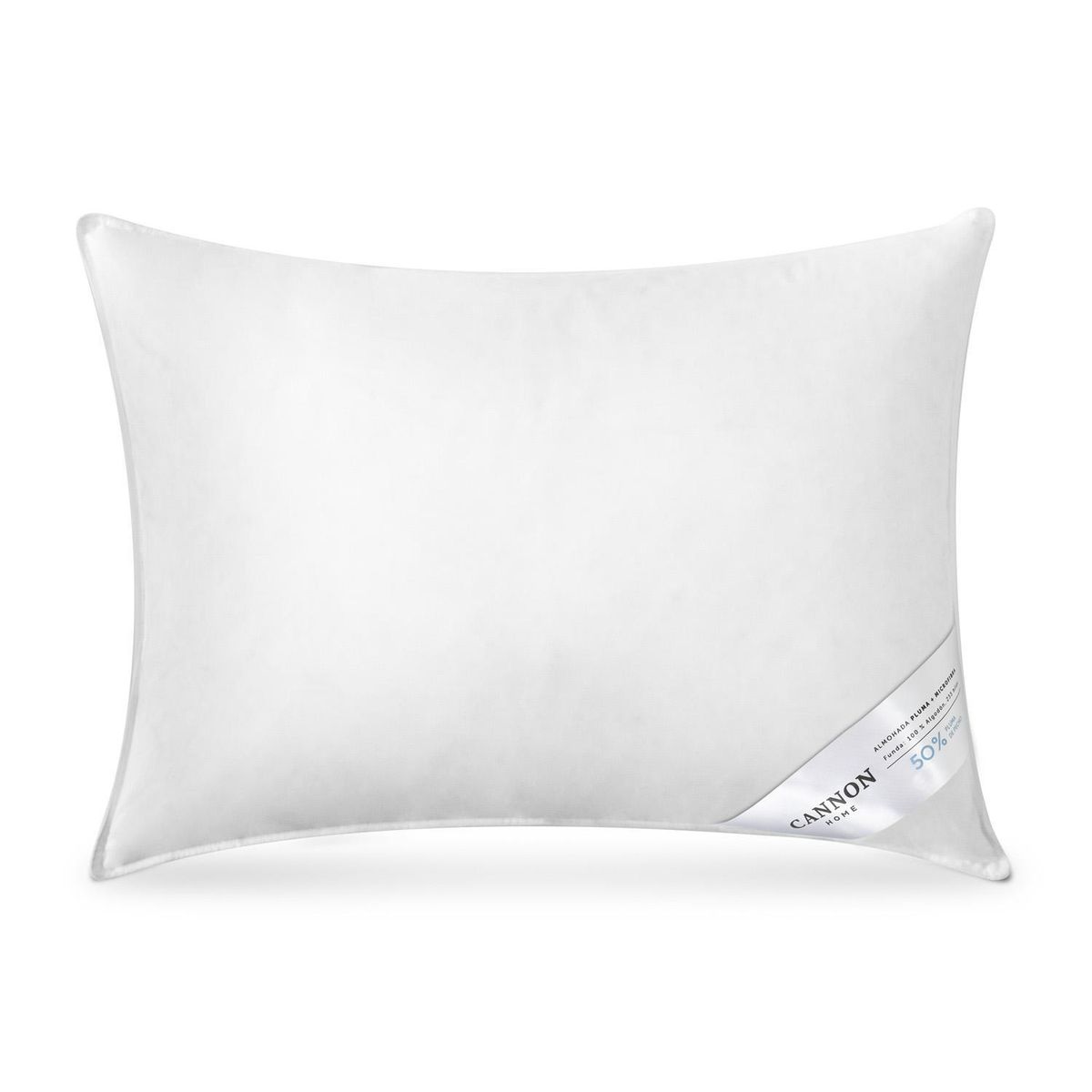 CANNON - Almoha de Plumas para Dormir 50x8 cm