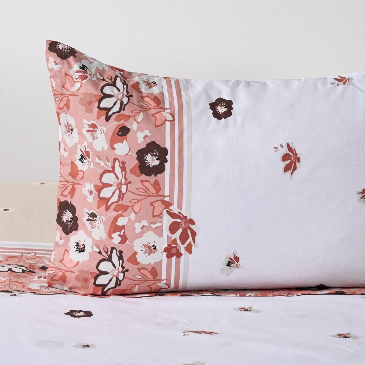 CANNON - Sabana Lavanda Lila 1 plaza 144 Hilos Rosa