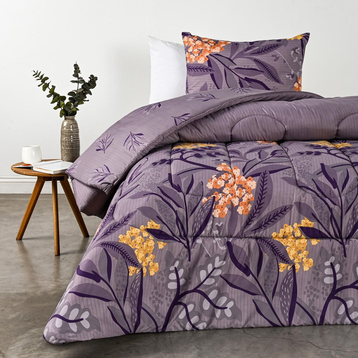 CANNON - Plumón 1.5 plazas Lavanda Morado 