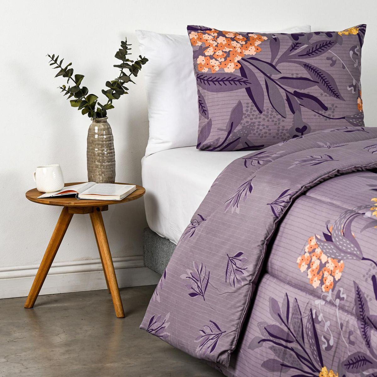 CANNON - Plumón 1.5 plazas Lavanda Morado 