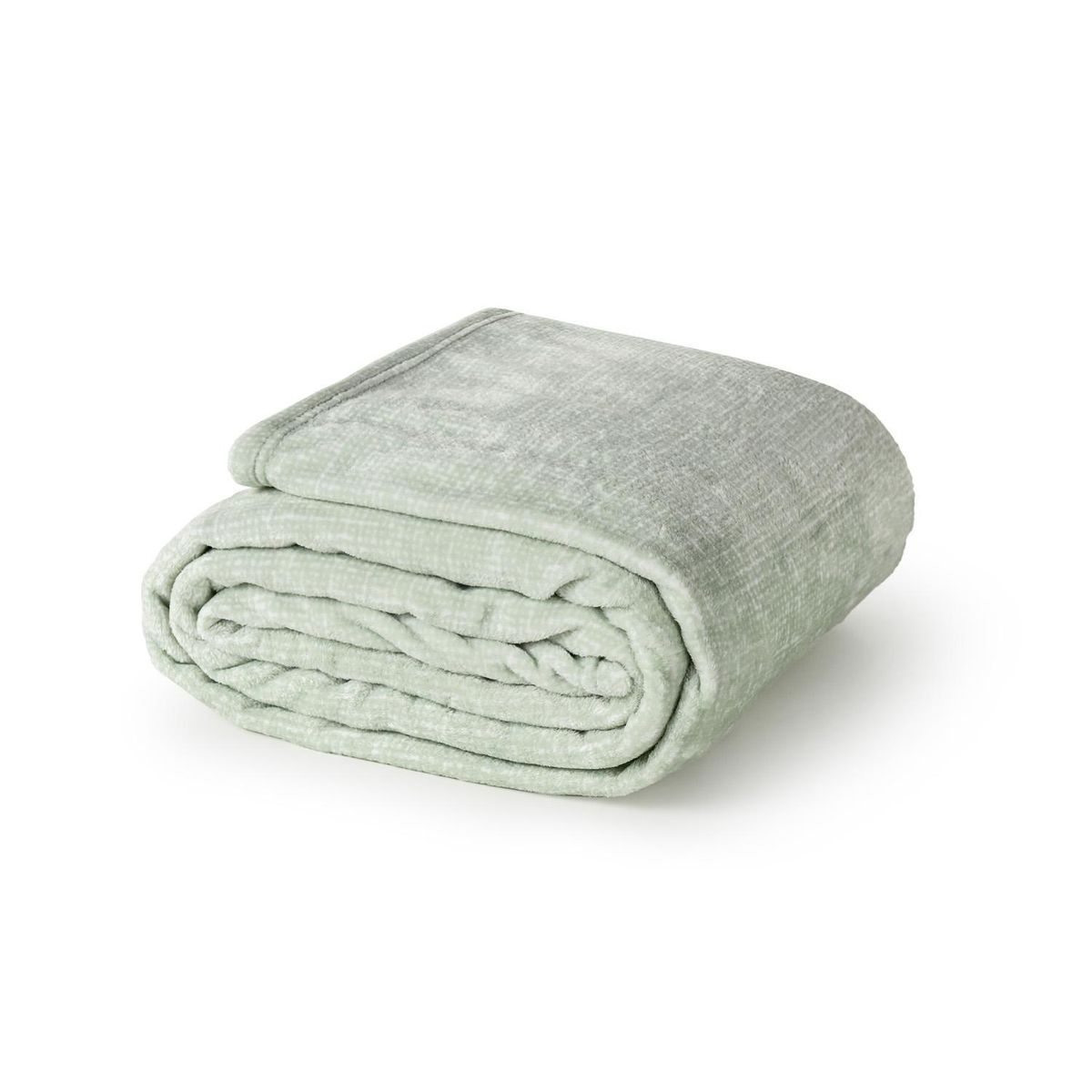 CANNON - Frazada Grid Aqua 1.5 plazas Verde