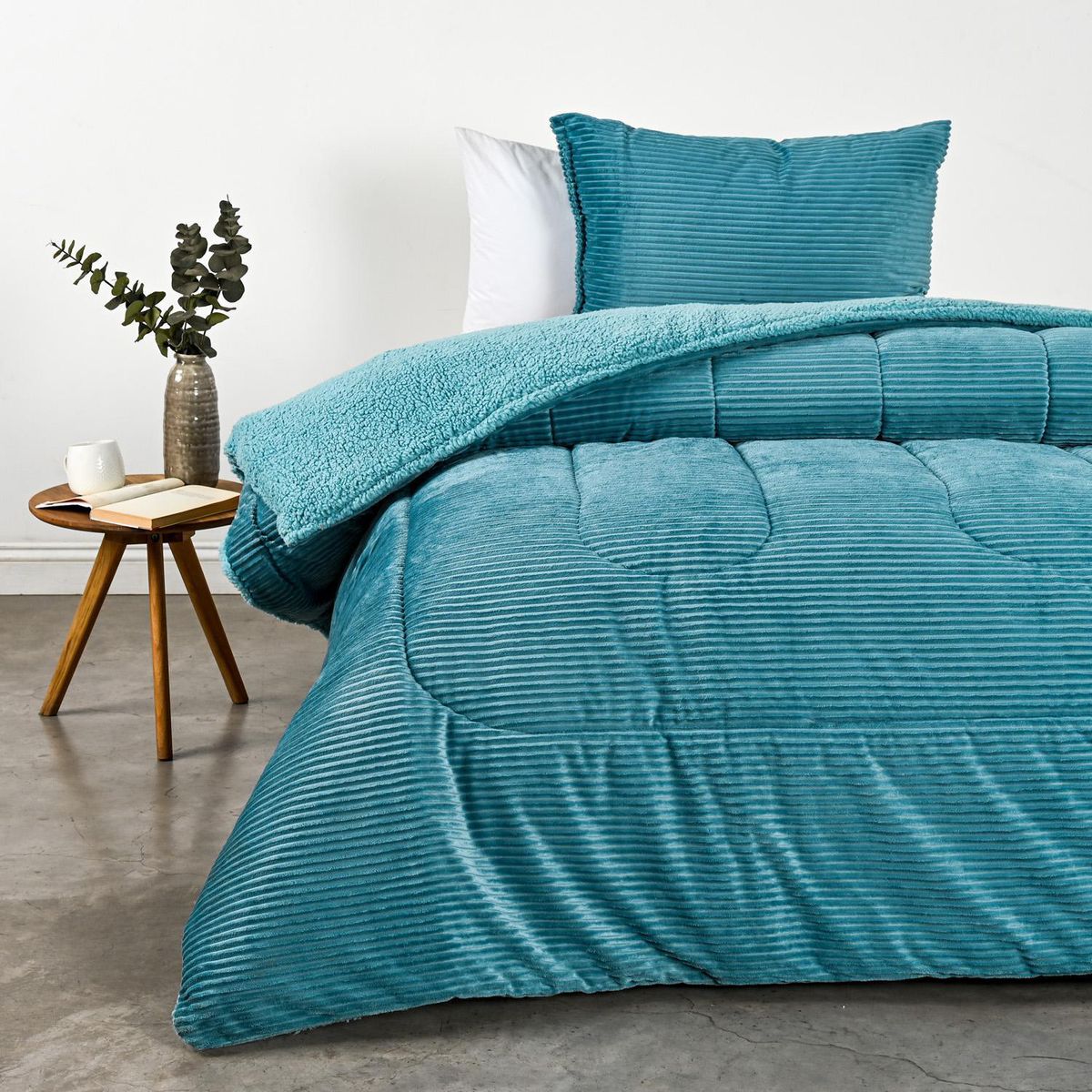 CANNON - Plumón 1.5 plazas Rainforest Turquesa 