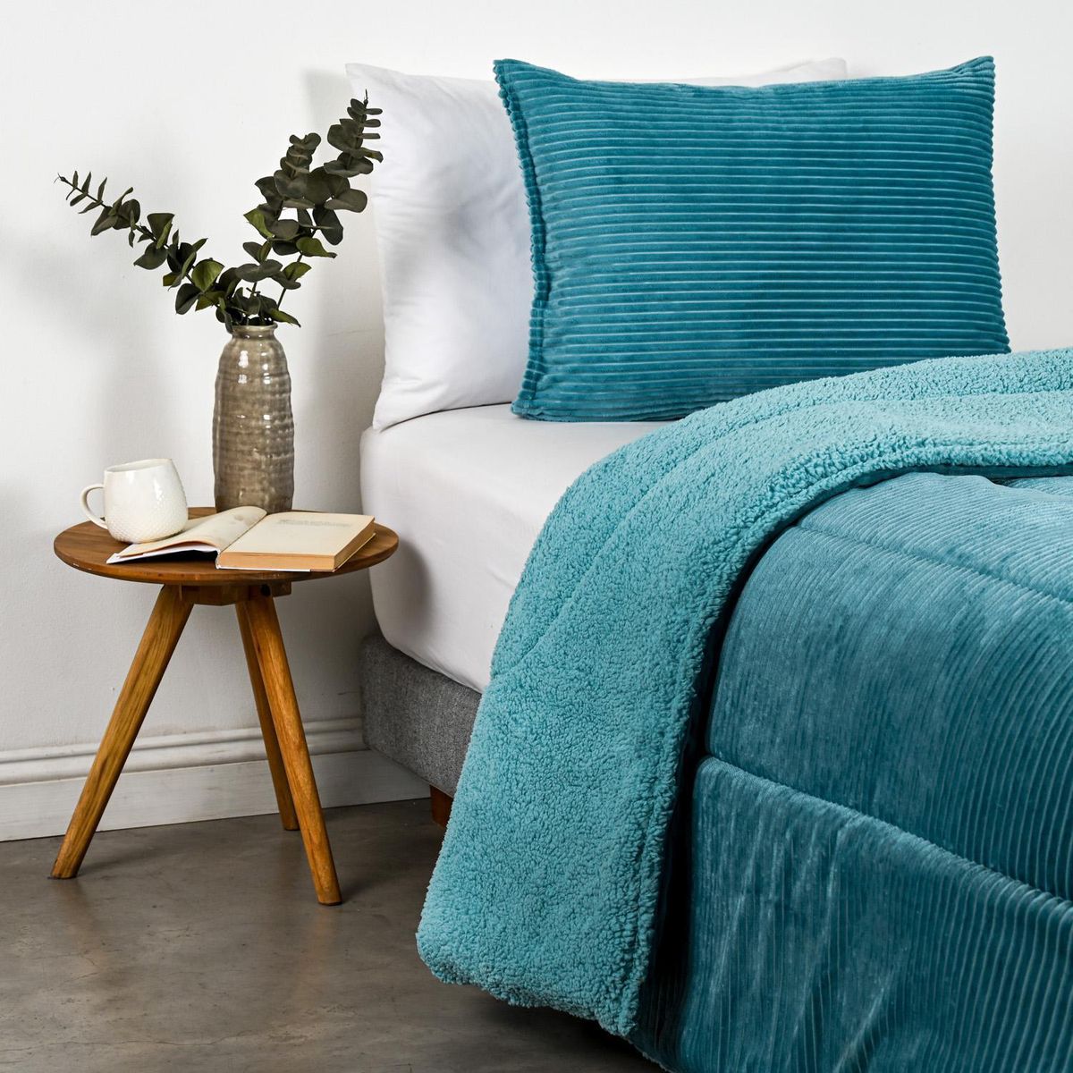 CANNON - Plumón 1.5 plazas Rainforest Turquesa 