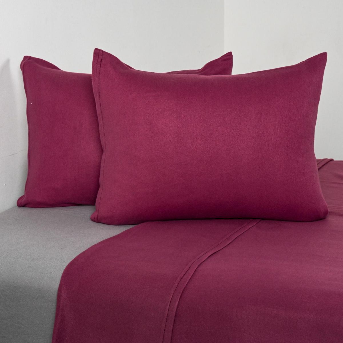 CANNON - Sábana Guinda King Rojo