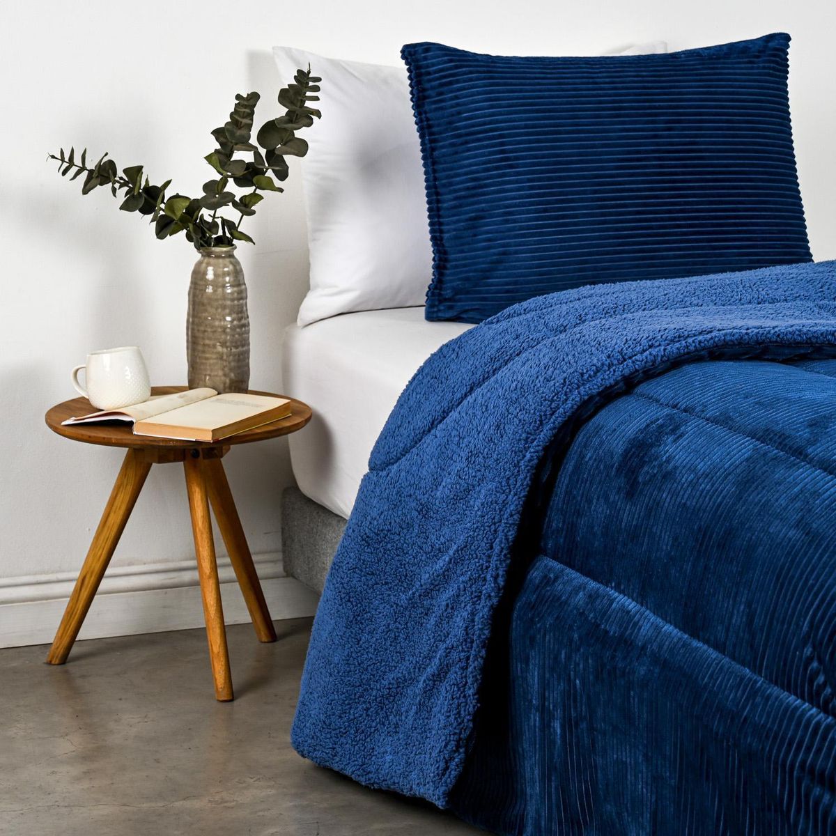 CANNON - Plumón 1.5 plazas Cobalto Azul 