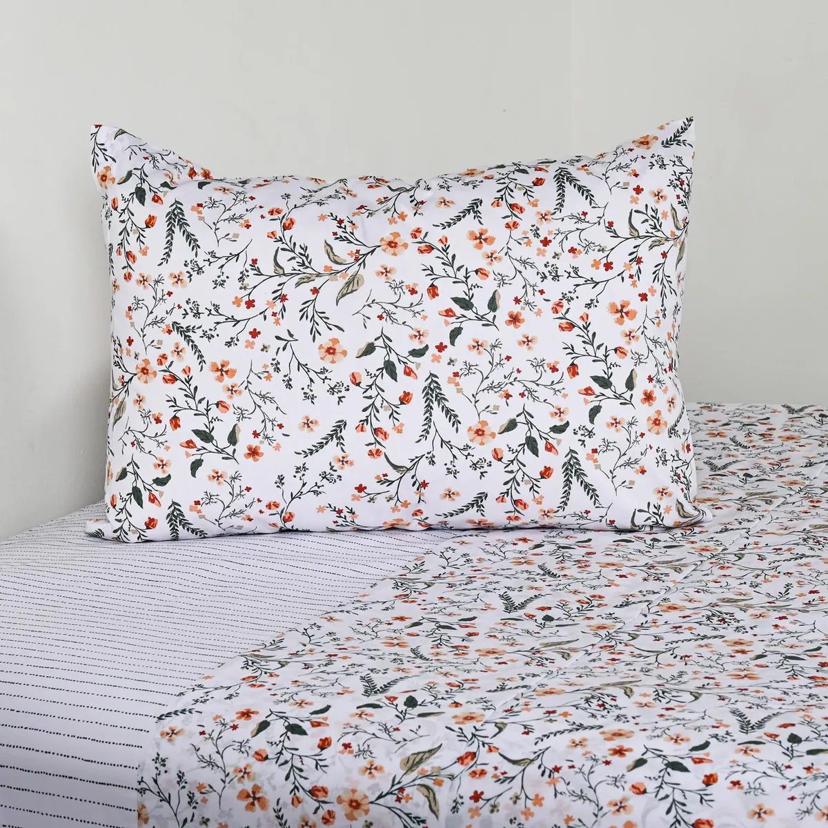 CANNON - Sabana Sarah Verde 1 plaza 144 Hilos Verde