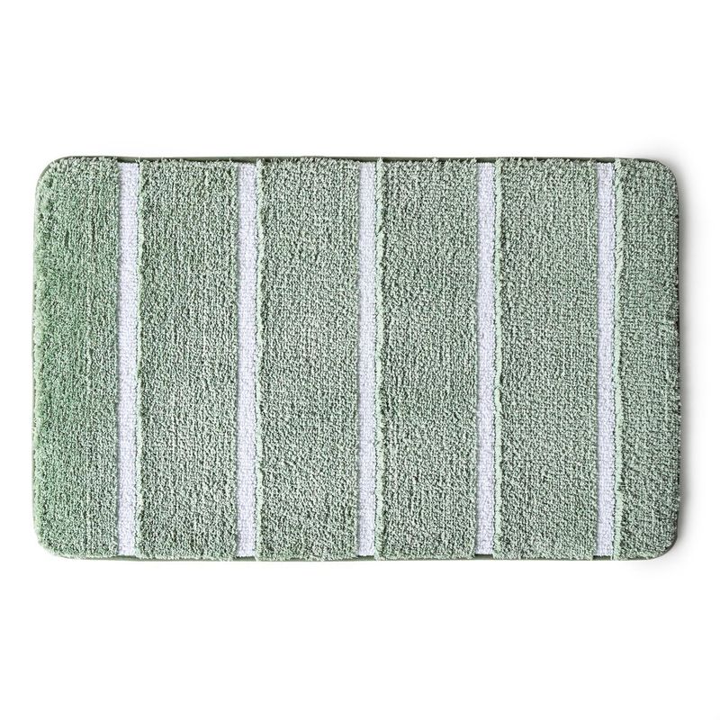 CANNON - Piso de Baño Tuft Memory 50x80 cm Poliéster Mint