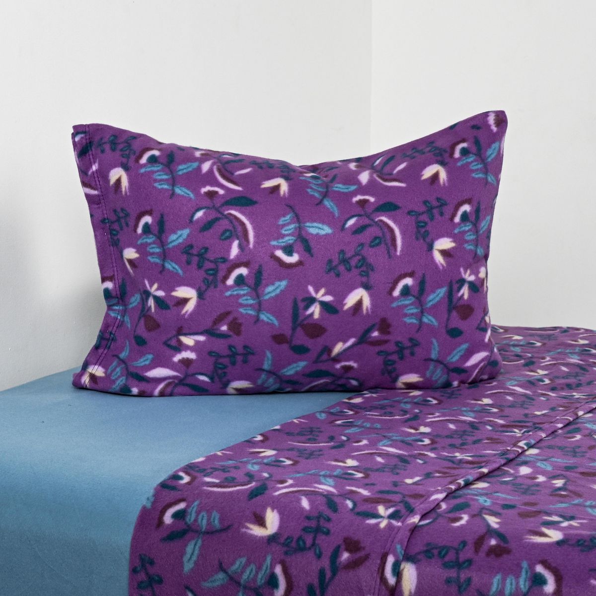 CANNON - Sábana Antrophy 1.5 plazas Morado