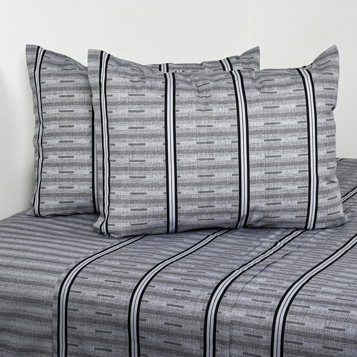 CANNON - Sabana Vias Gris King 144 Hilos Gris