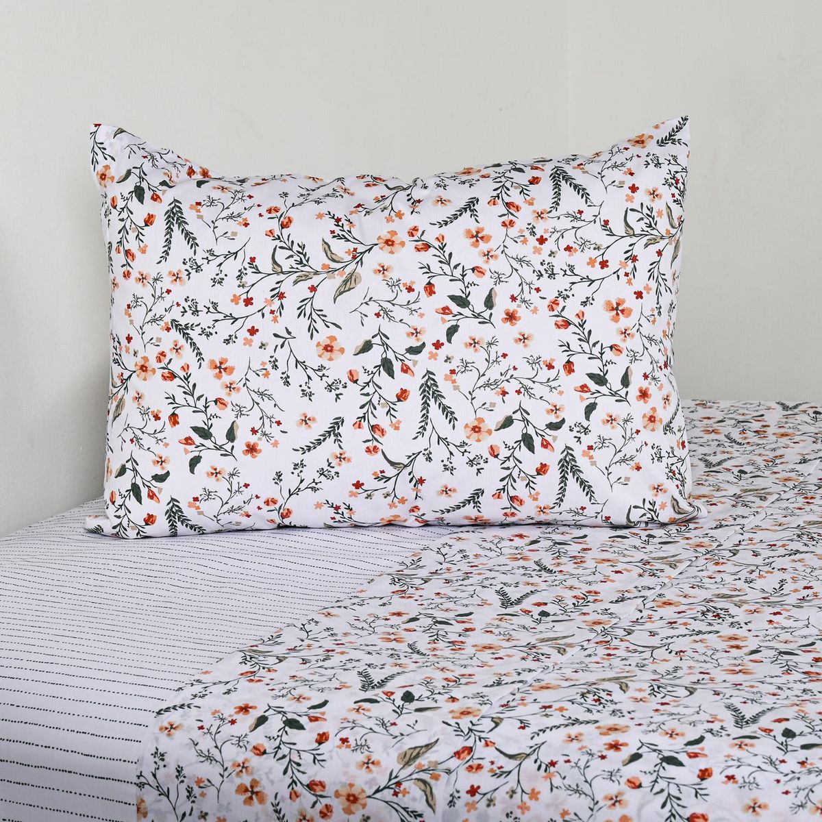 CANNON - Sabana Sarah Verde 1.5 plazas 144 Hilos Verde