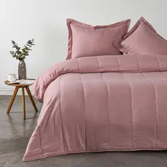 CANNON - Cubrecama 2 plazas Rosa Rosa
