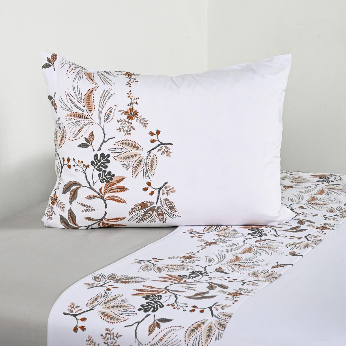 CANNON - Sabana Nouveau 1.5 plazas 200 Hilos Blanco