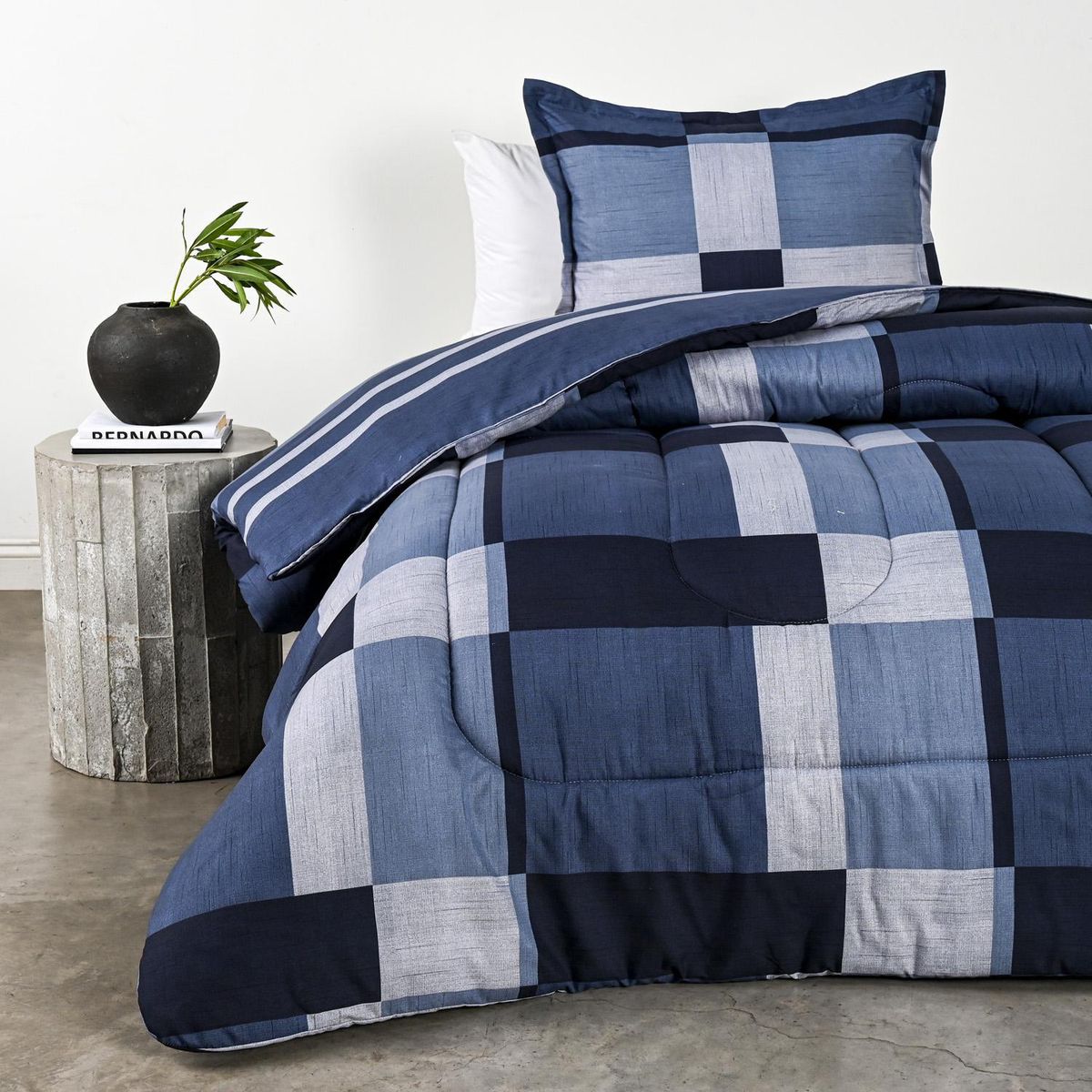 CANNON - Plumón 1.5 plazas Bluemoon Azul 