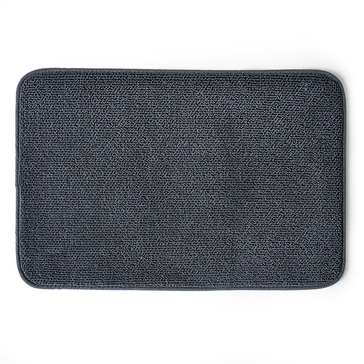 CANNON - Piso de Baño Chenille Foam 40x60 cm Poliéster Gris