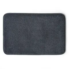 CANNON - Piso de Baño Chenille Foam 40x60 cm Gris