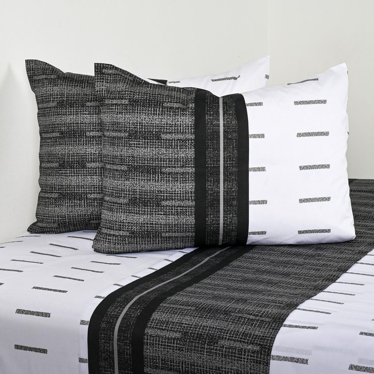 CANNON - Sabana Vias Negro King 144 Hilos Negro