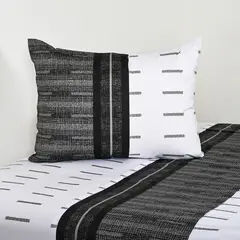 CANNON - Sabana Vias Negro 1 plaza 144 Hilos Negro