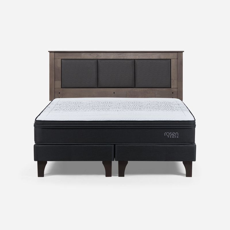 ROSEN - Cama King Tempo  Negro