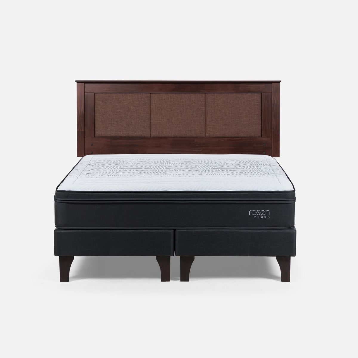 ROSEN - Cama 2 plazas Europea Tempo Negro