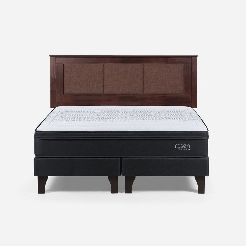 ROSEN - Cama King Tempo  Negro