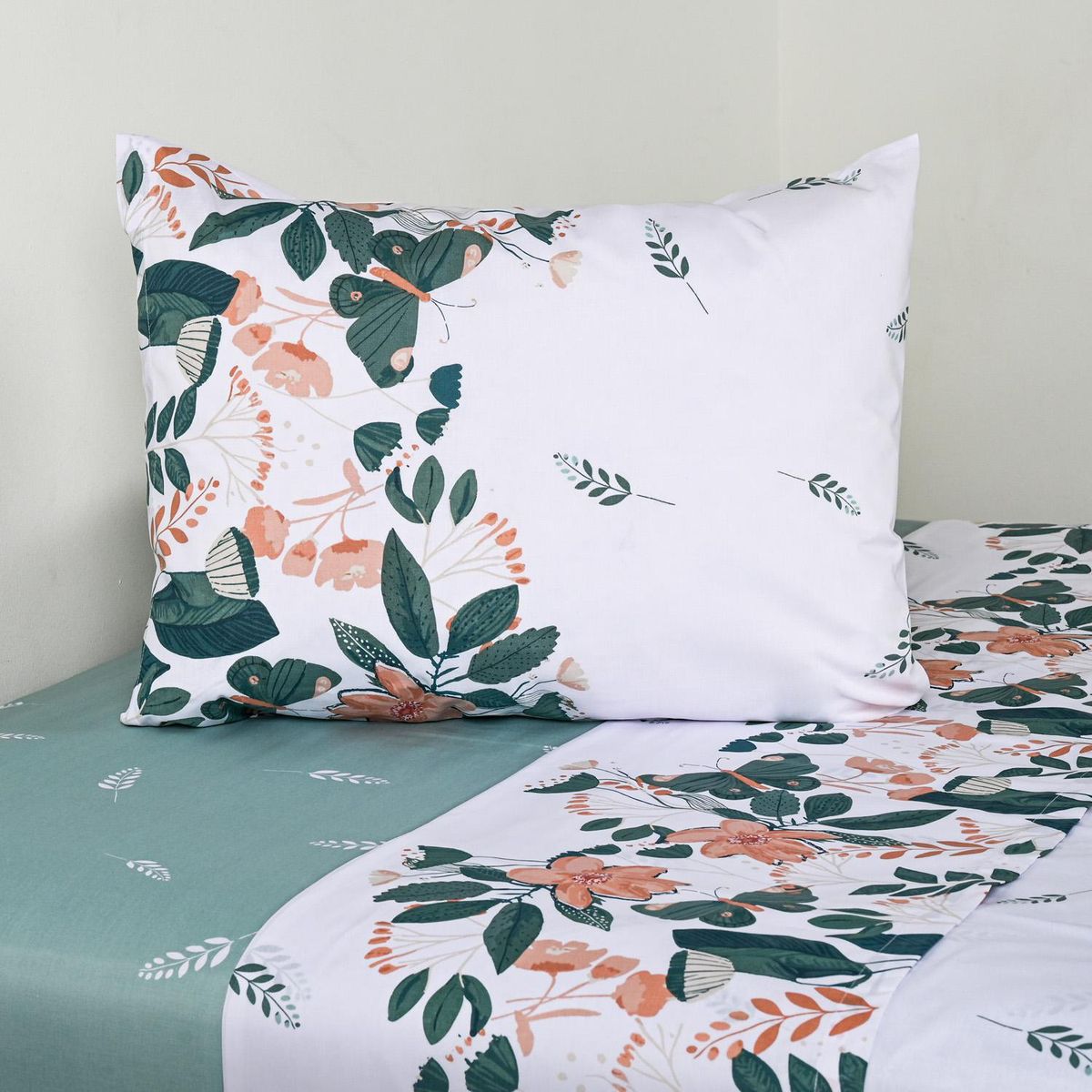 CANNON - Sabana Ninfa Turq 1.5 plazas 144 Hilos Turquesa