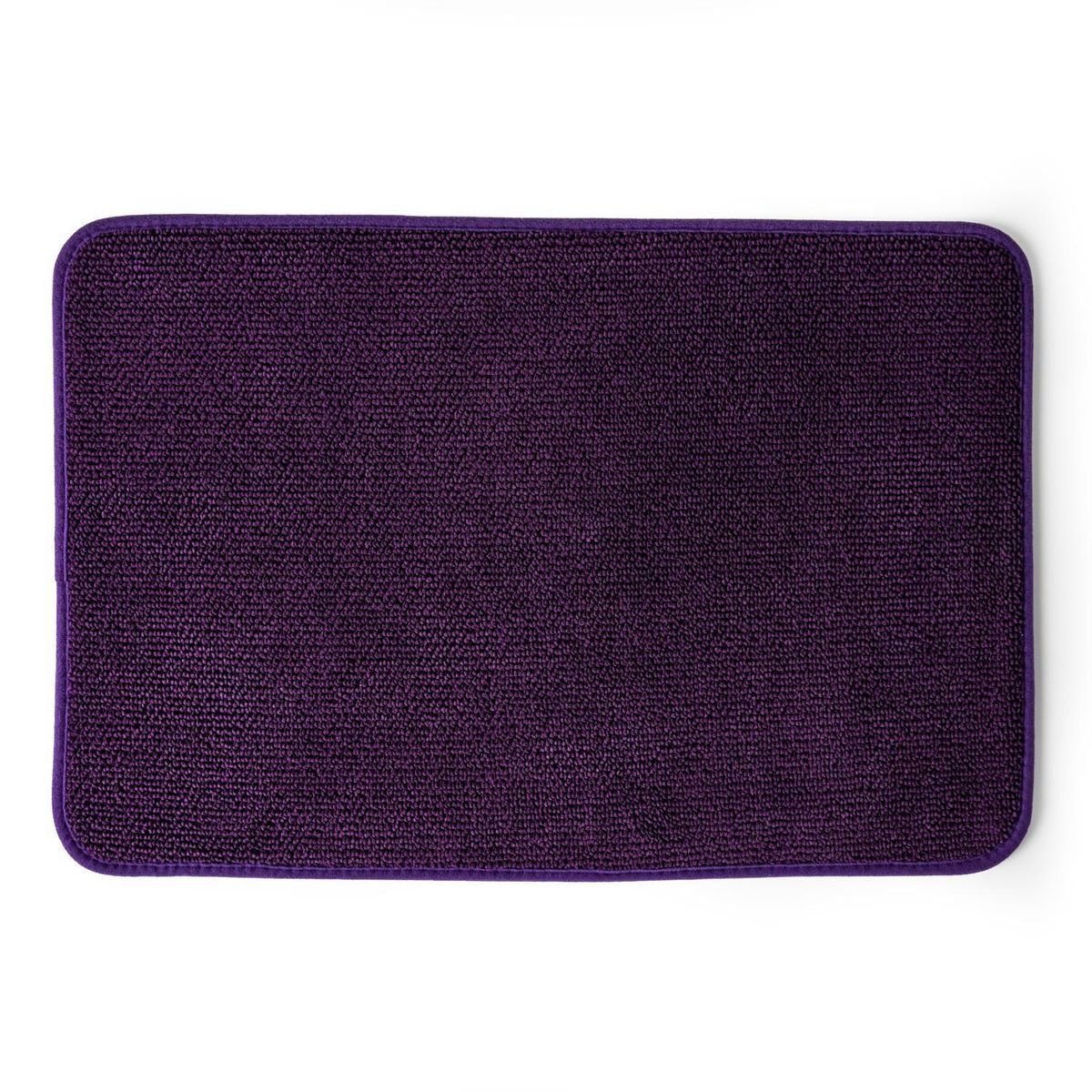 CANNON - Piso de Baño Chenille Foam 40x60 cm Poliéster Morado