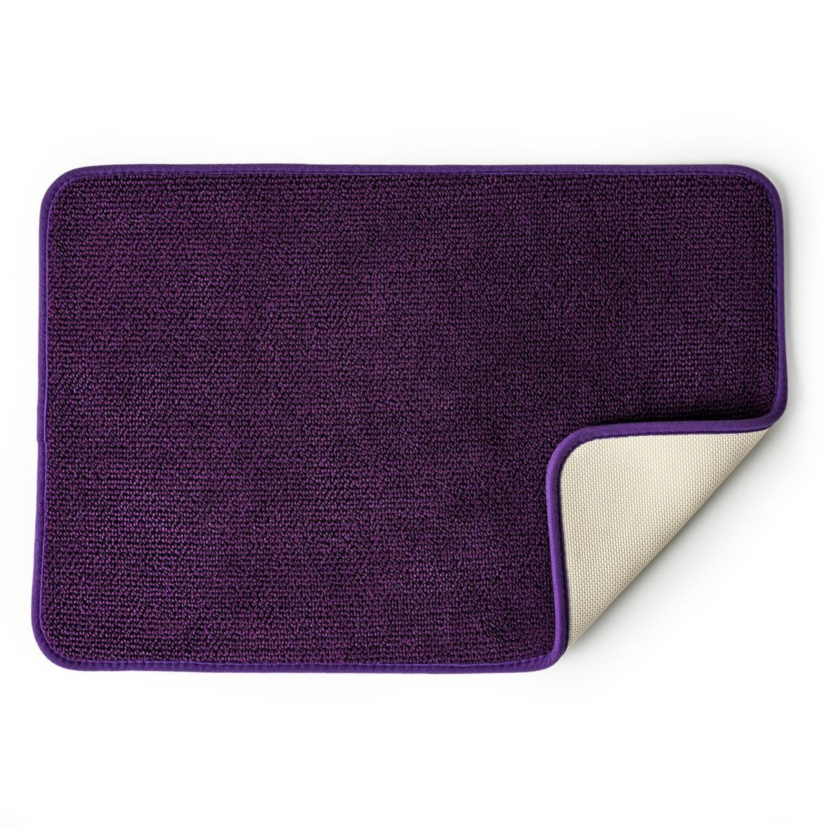CANNON - Piso de Baño Chenille Foam 40x60 cm Poliéster Morado