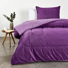 CANNON - Plumón 1.5 plazas Morado Morado