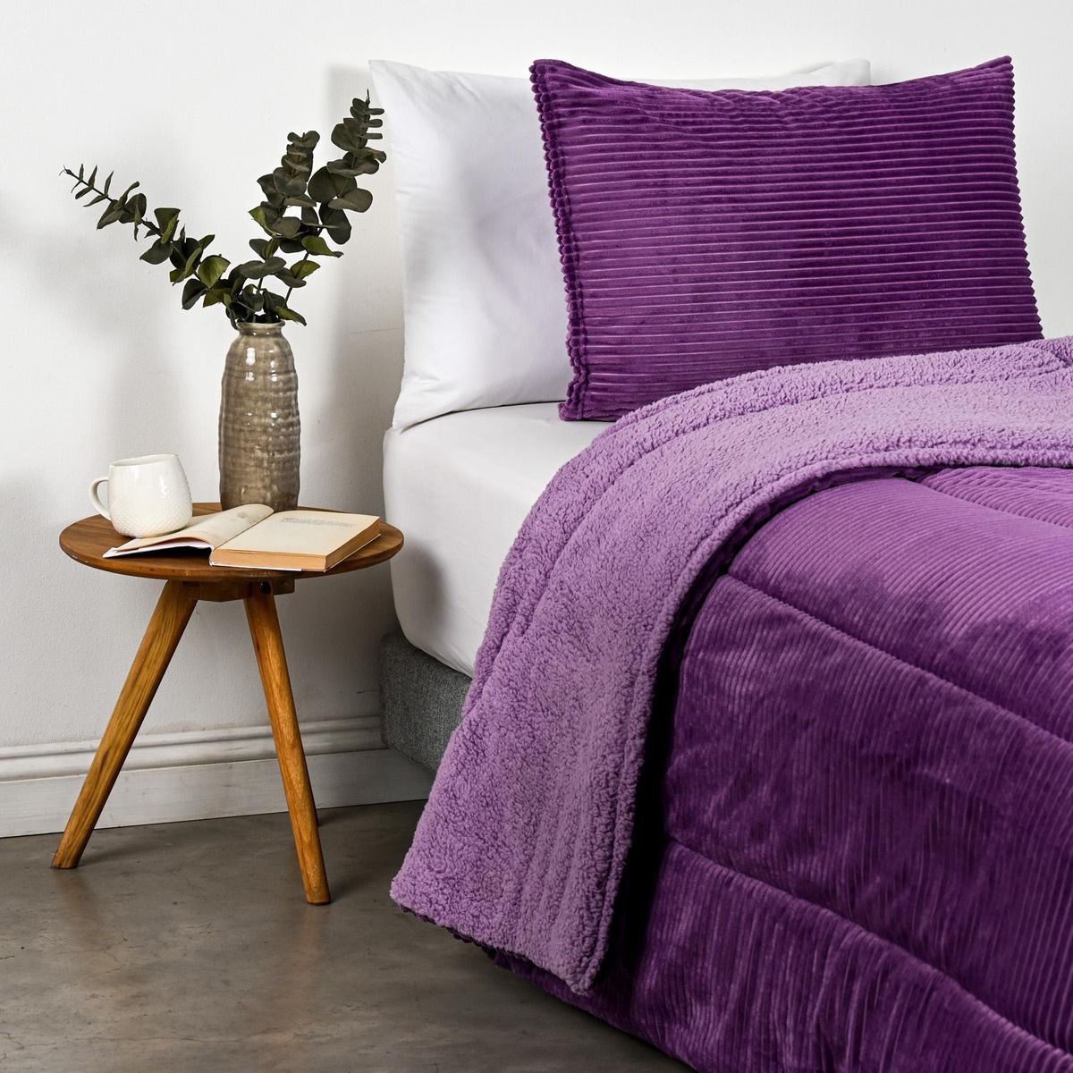 CANNON - Plumón 1.5 plazas Morado Morado 