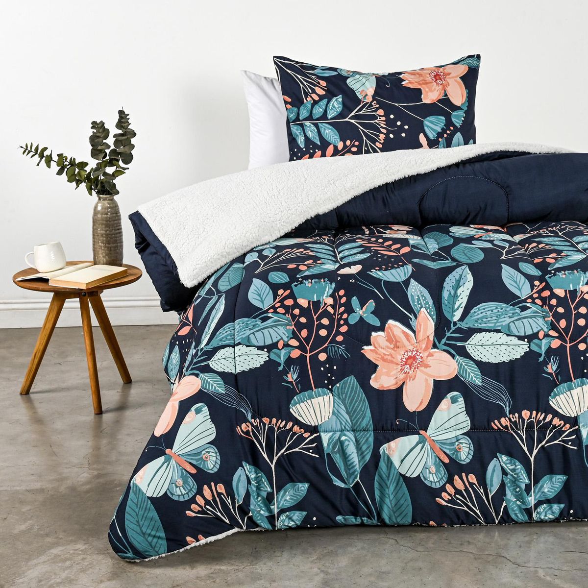 CANNON - Plumón 1.5 plazas Ninfa Verde 