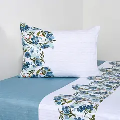 CANNON - Sabana Lavanda Lila 1.5 plazas 144 Hilos Rosa